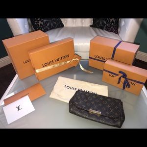 LOUIS VUITTON “FAVORITE MM” BAG